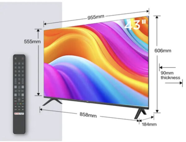 Smart TV LED 43" TCL L43S5400 Android Full HD - Imagen 6