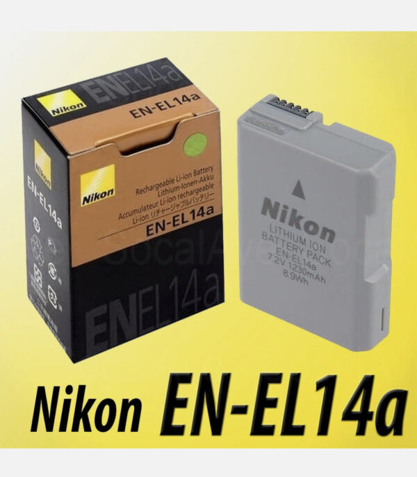 Batería Nikon EN-EL14a  For D3500 D5300 D5600 D5500 P7800 P7700
